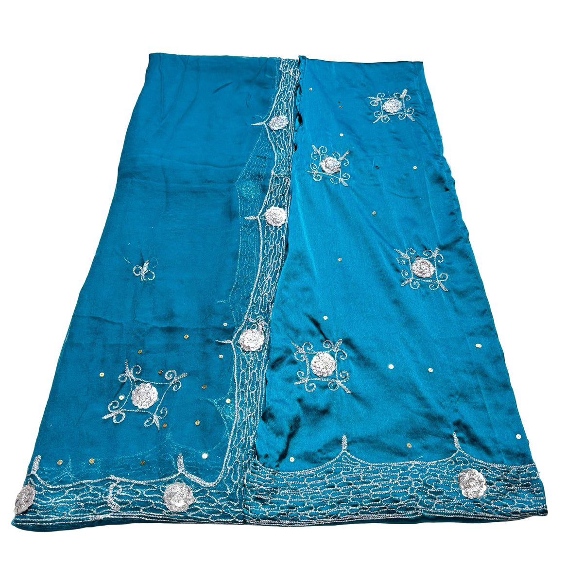 Rajputi Poshak – Zari Resham Handwork Satin with Thakurji Odhni
