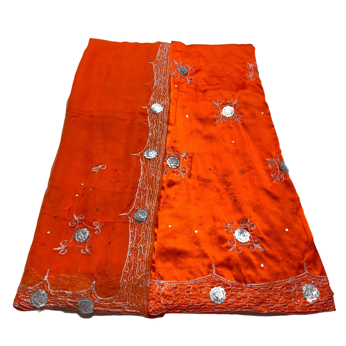 Rajputi Poshak – Zari Resham Handwork Satin with Thakurji Odhni