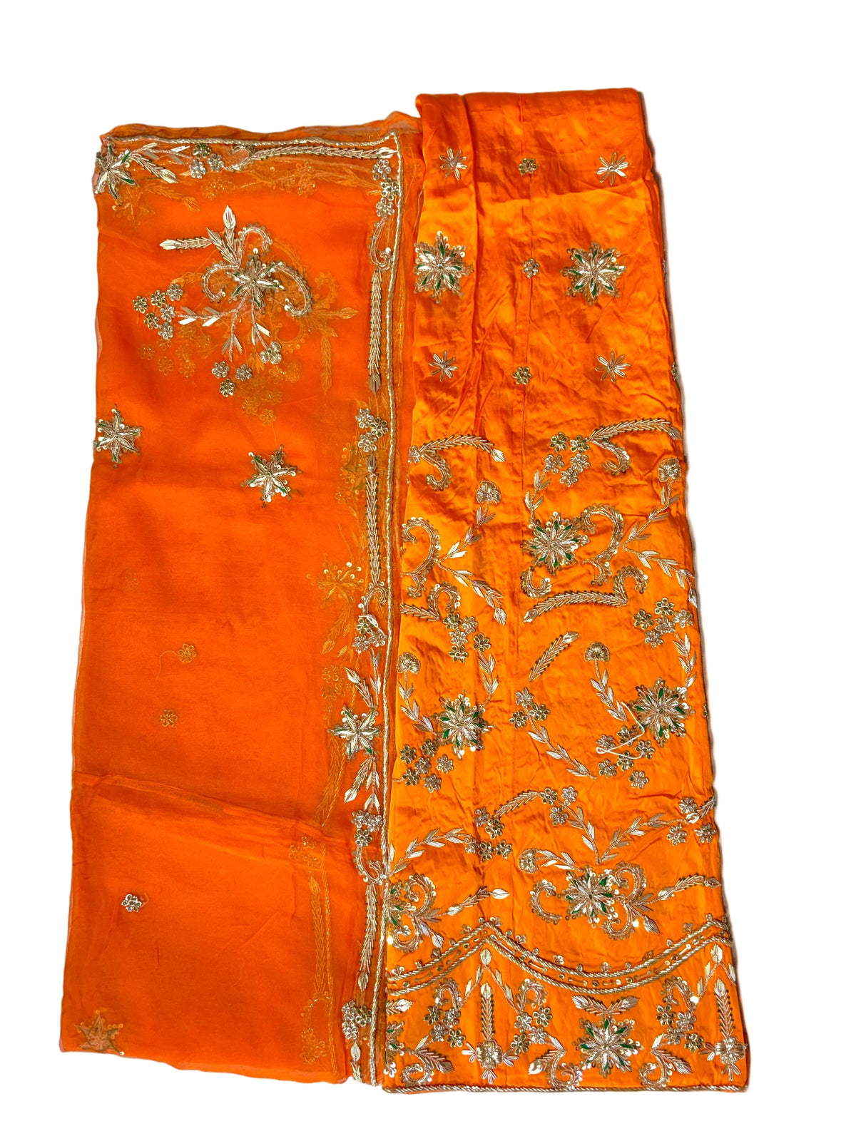 Rajputi Poshak – Heavy Zardozi Handwork Bemberg Satin