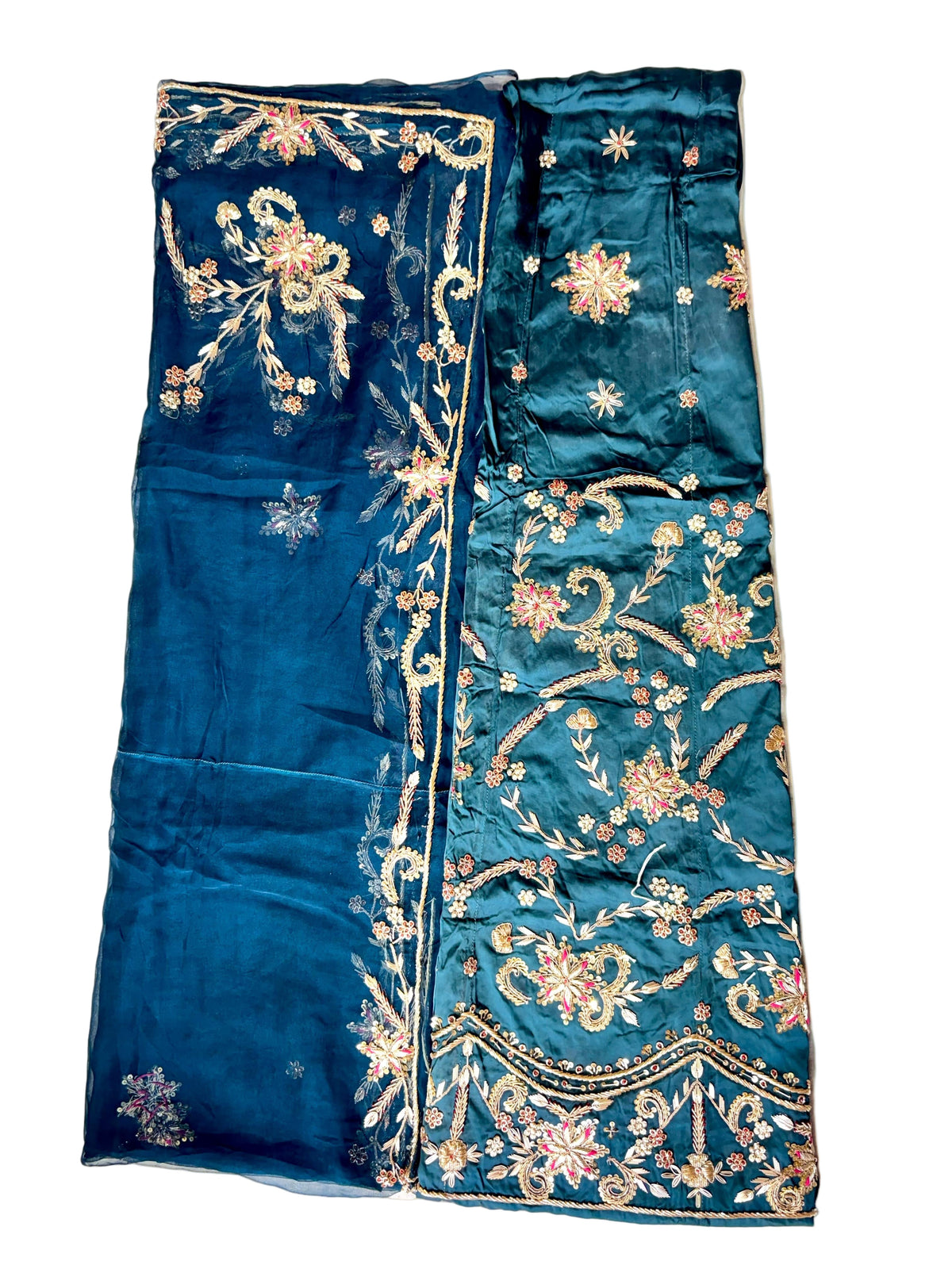 Rajputi Poshak – Heavy Zardozi Handwork Bemberg Satin